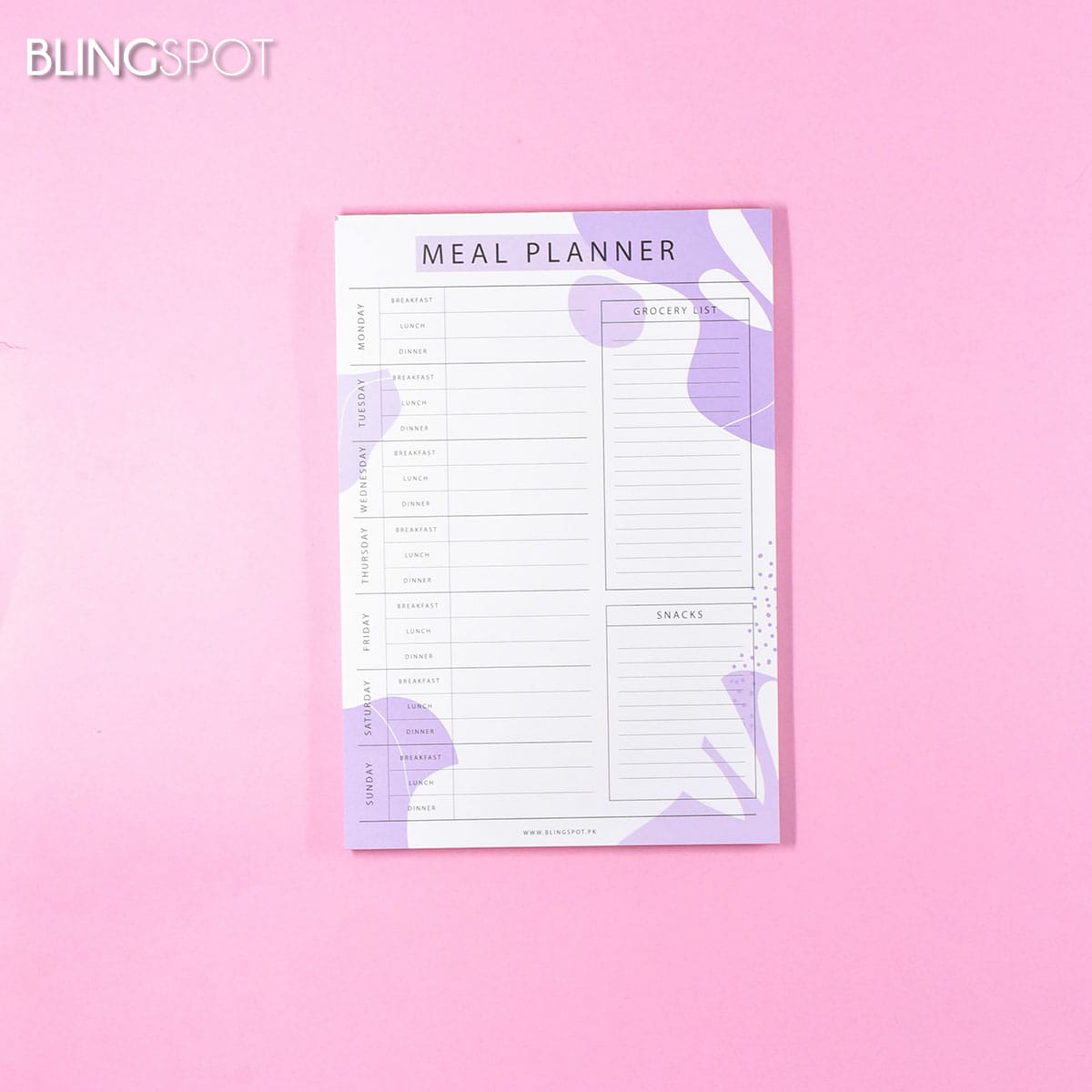 Meal Planner - Notepad