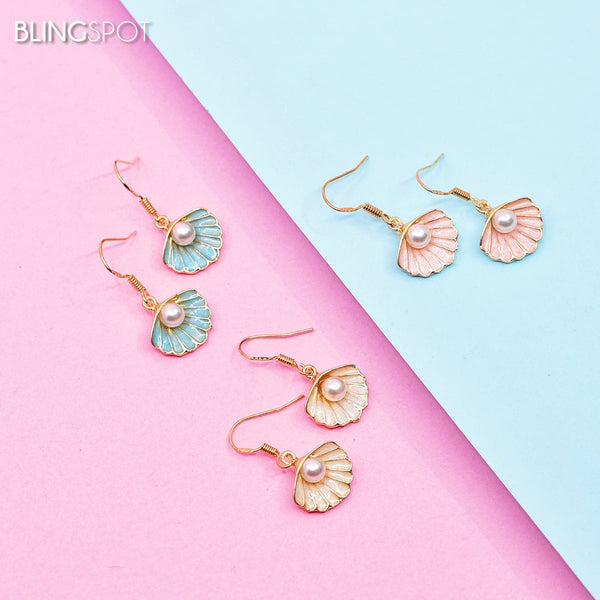 Pearl & Shell - Earrings