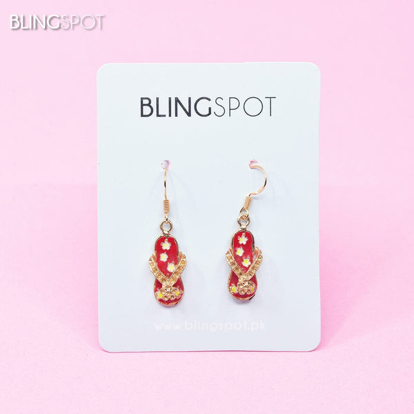 Fancy Flip Flops - Earrings