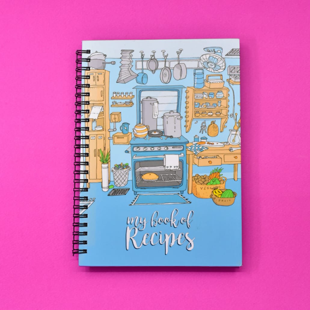 My Book of Recipes Whimsy  - Journal