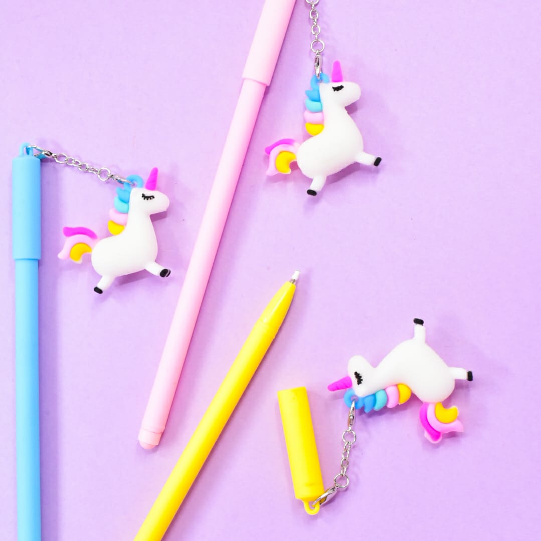 Dreamy Unicorn Charm - Gel Pen