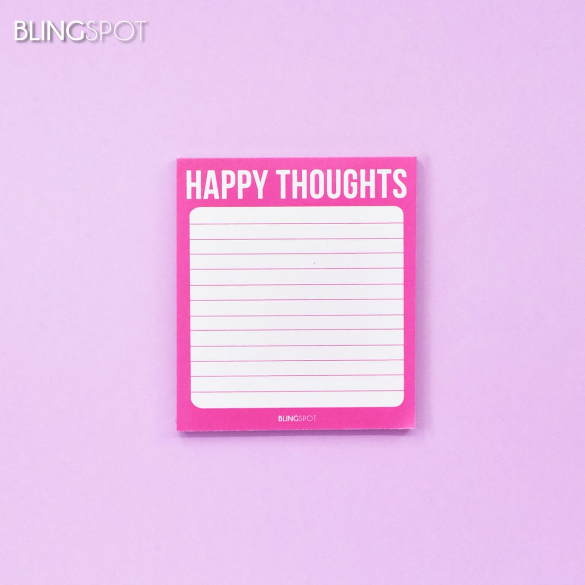 Happy Thoughts - Pen It All Down Series Notepad