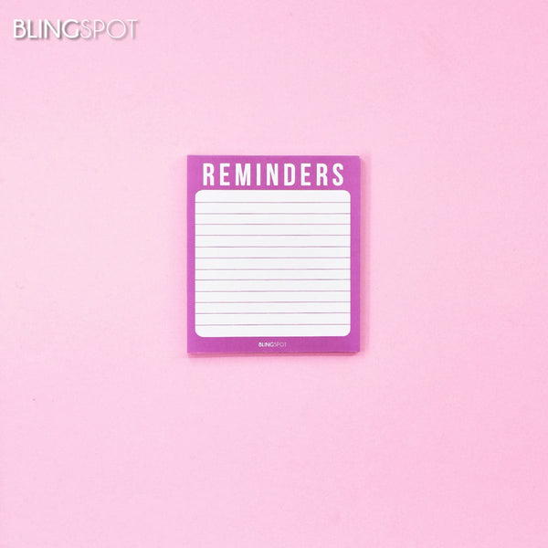 Reminders - Pen It All Down Series Notepad