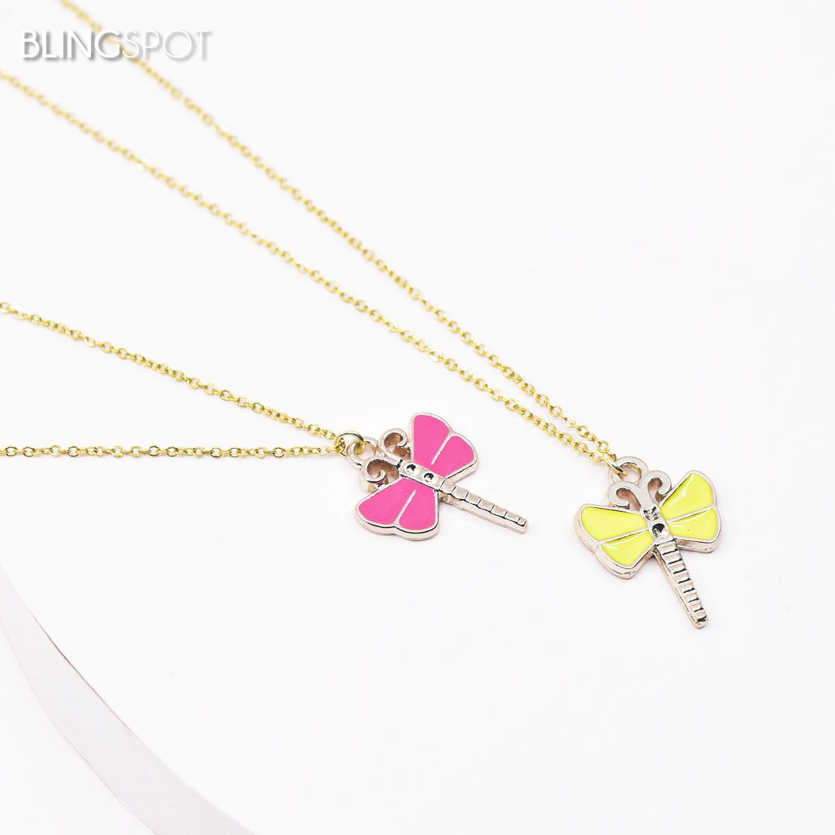 Funky Dragonfly - Necklace