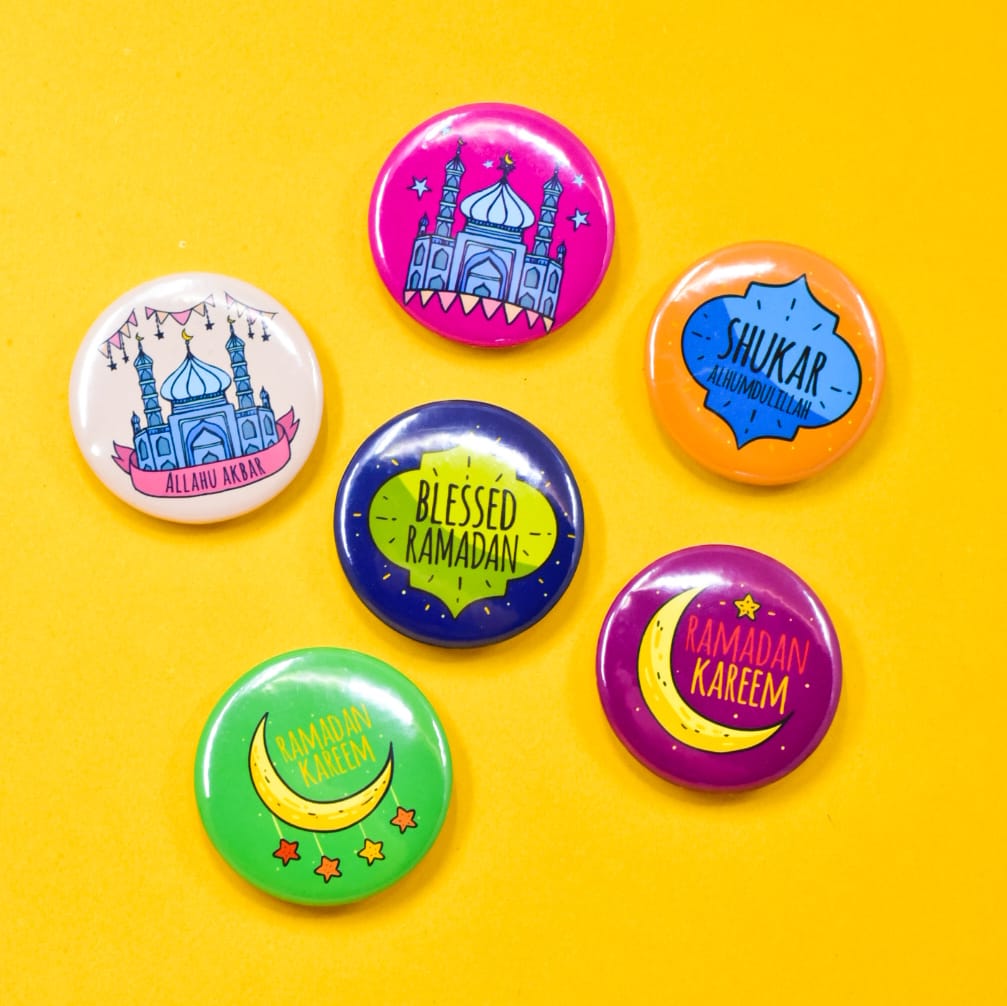 Ramadan - Button Badges
