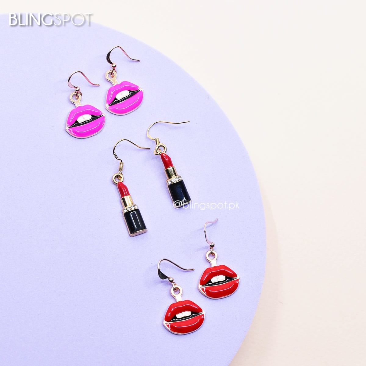 Lipstick - Earrings