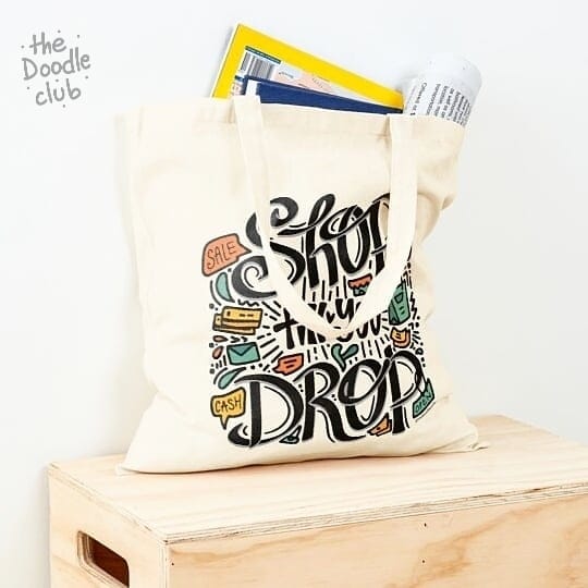 Shop till you drop - Tote Bag