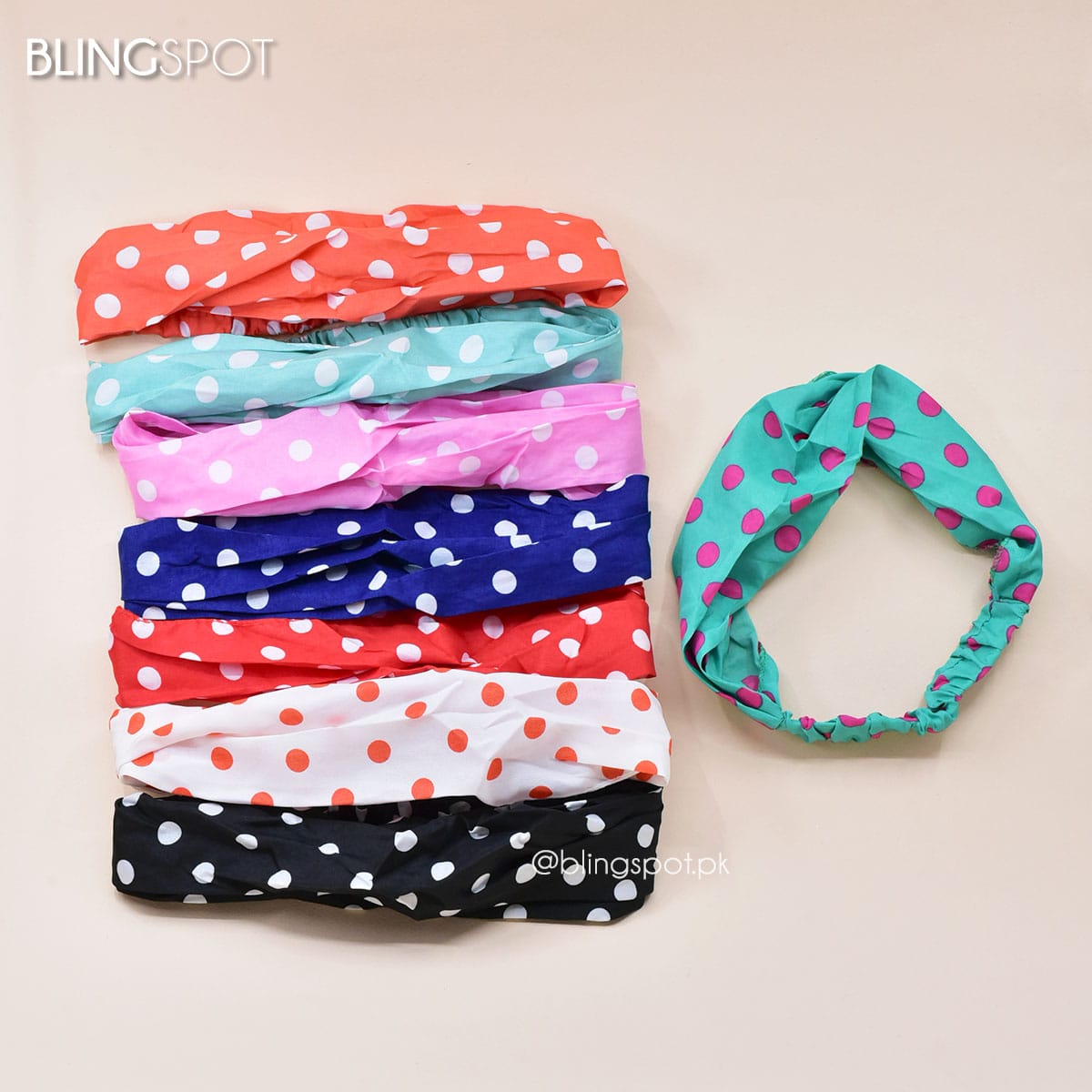 Knotted Bandana Style 15 - Headband