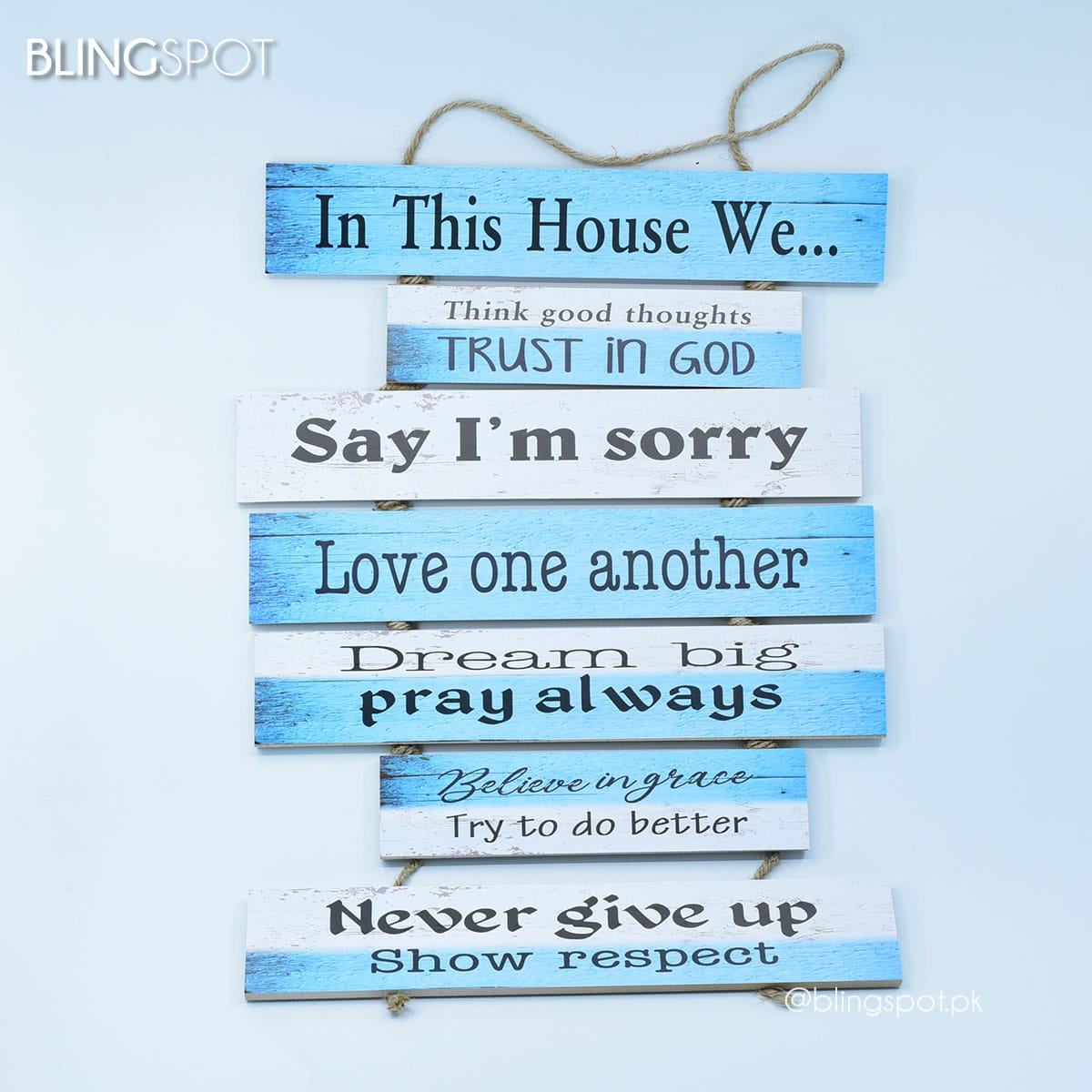 In this House - Wall Hanging