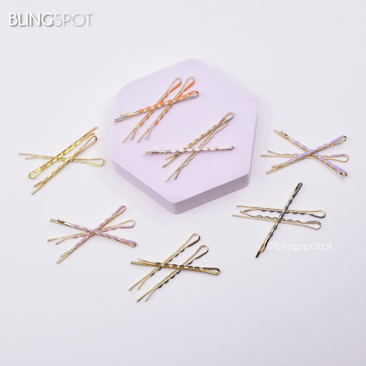 Gold Bobby Pins - Style 4