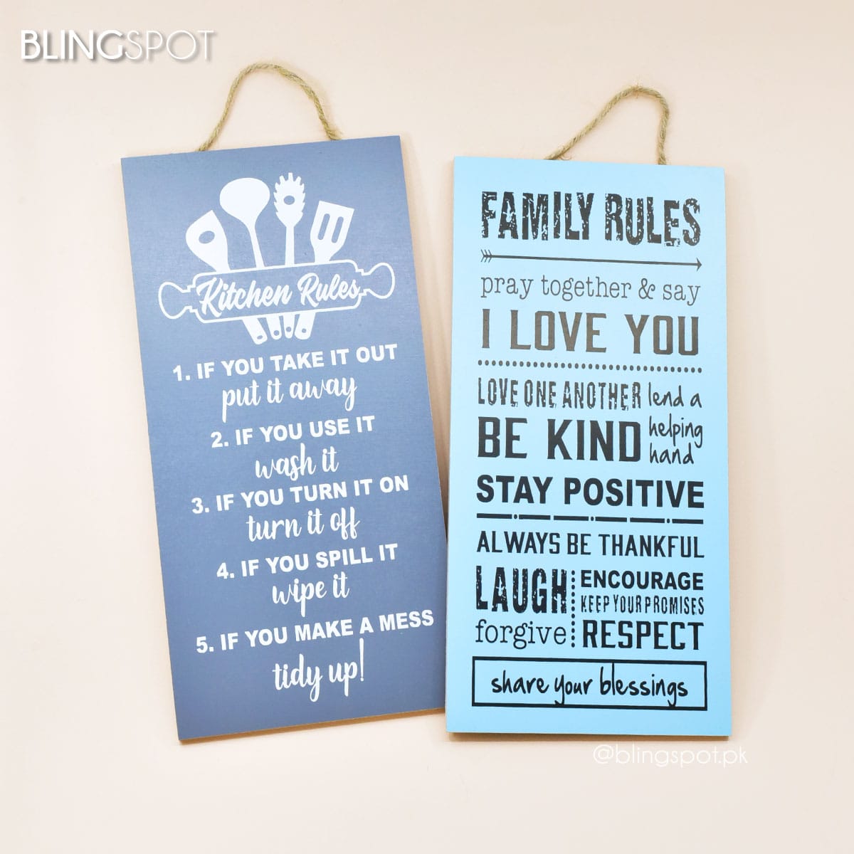 Rules - Wall Hanging