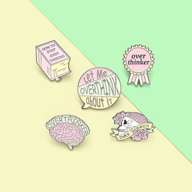 Overthinker - Enamel Pin