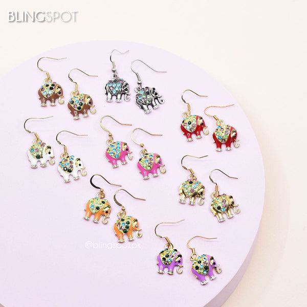 Royal Elephant - Earrings