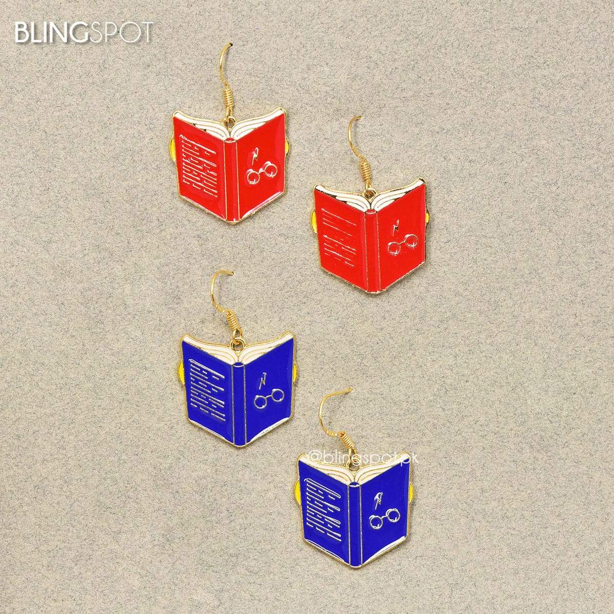 Harry Potter Spell Book - Earrings