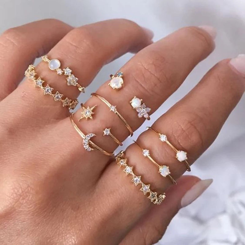 Fancy Gold - Ring Set