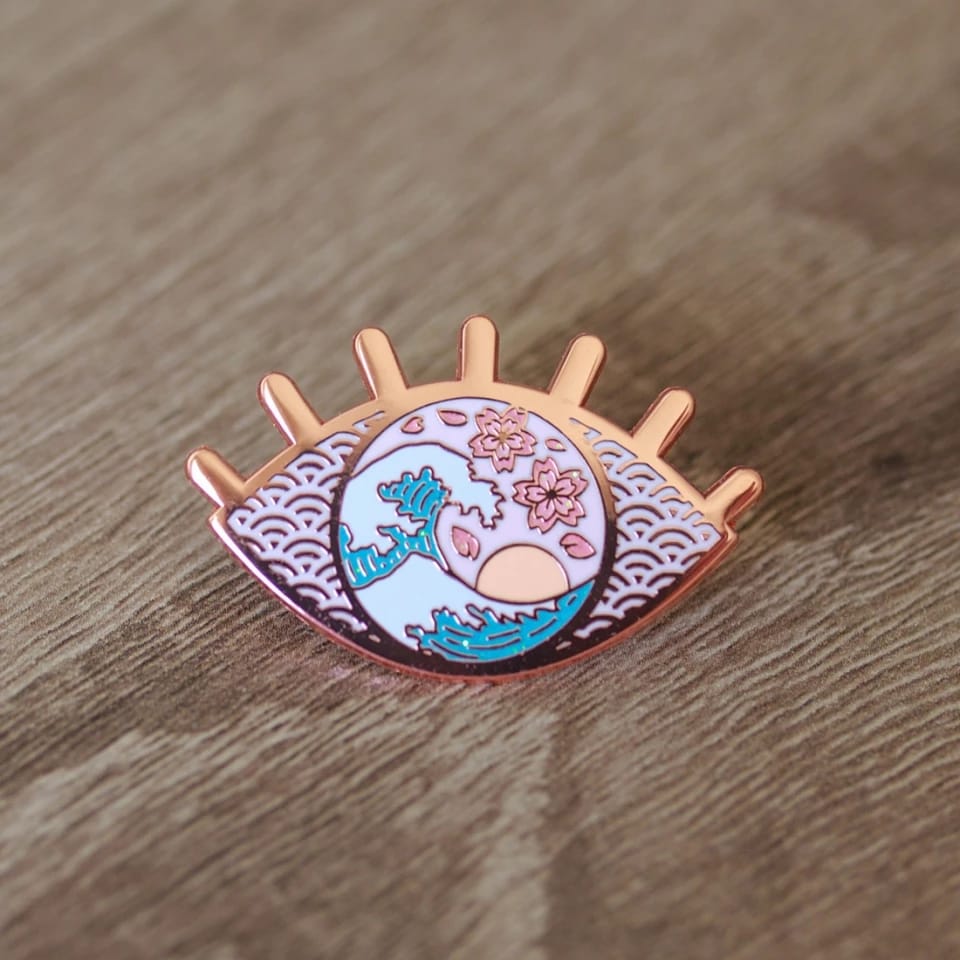 Adventure Eye - Enamel Pin