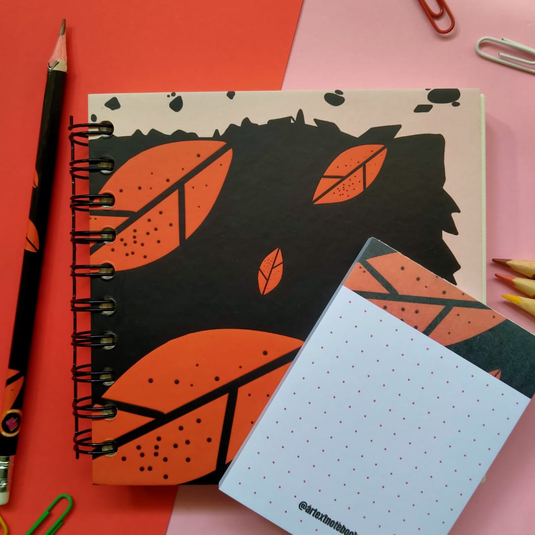 Orange leaves - Amy's Sketchbook Bundle