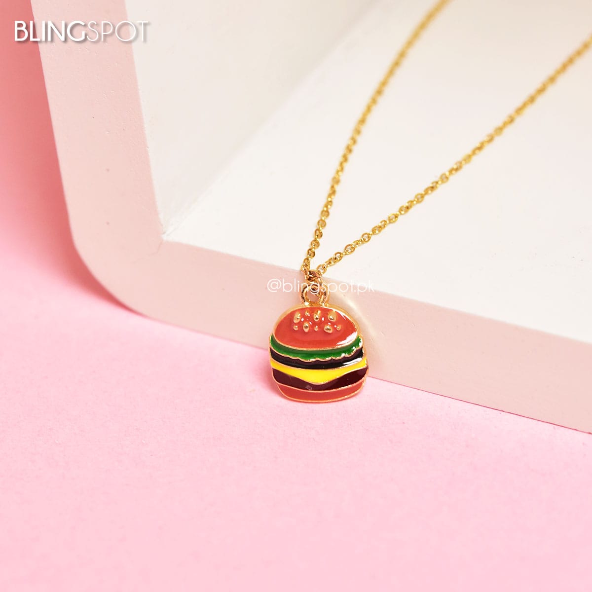 Burger - Necklace