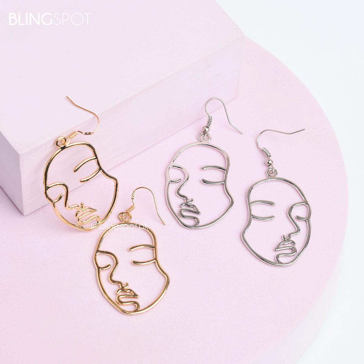 Abstract Faces - Earrings