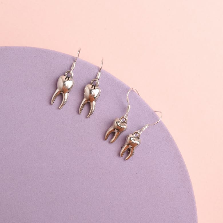 Dentist Tooth - Earrings