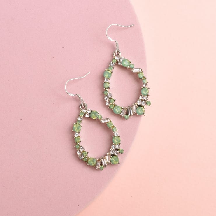 Green Bling - Earring