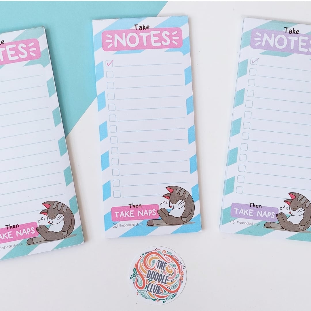 Meow checklist - Notepad