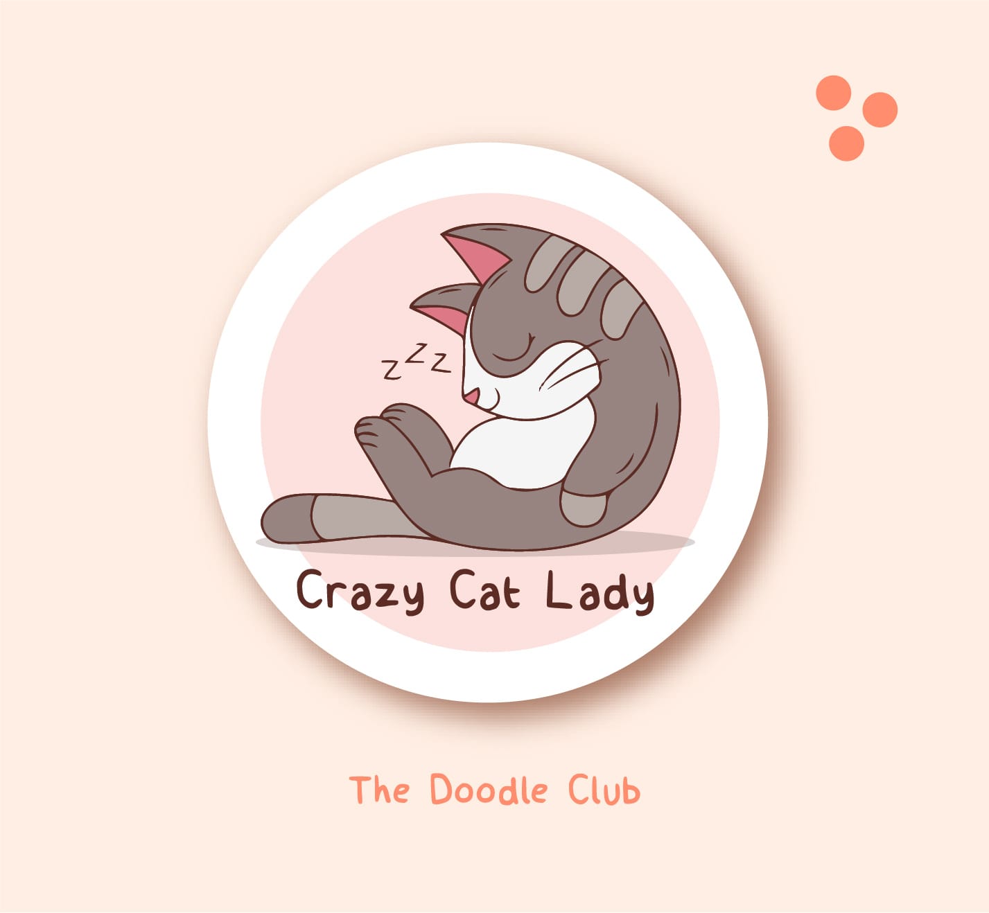 Crazy Cat Lady - Stickers