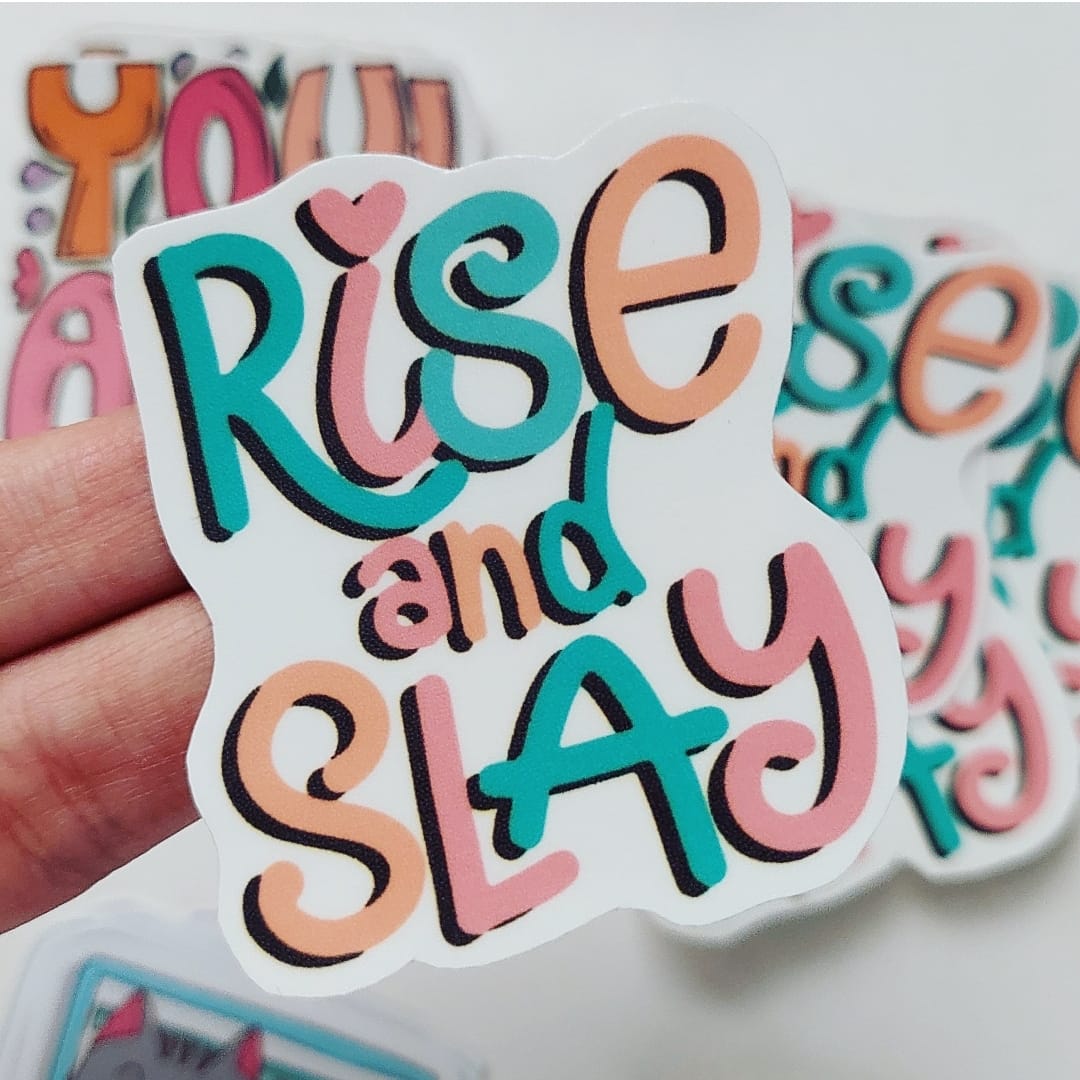 Rise & Slay - Sticker