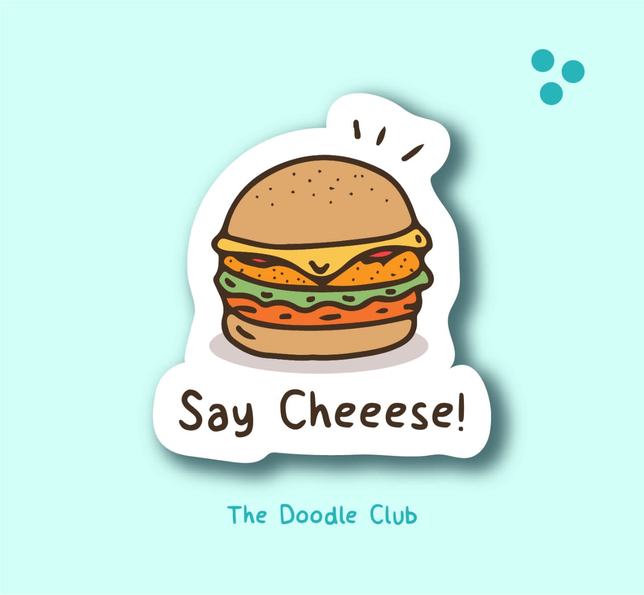 Say Cheese - Sticker