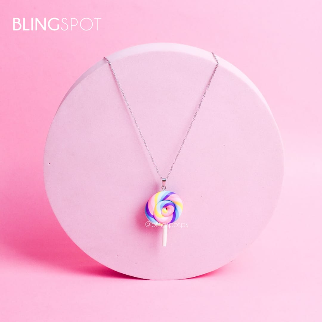 Swirl Lolly  - Necklace