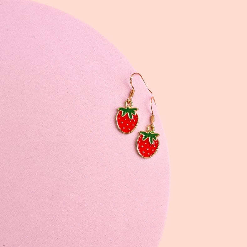 Strawberry - Earrings