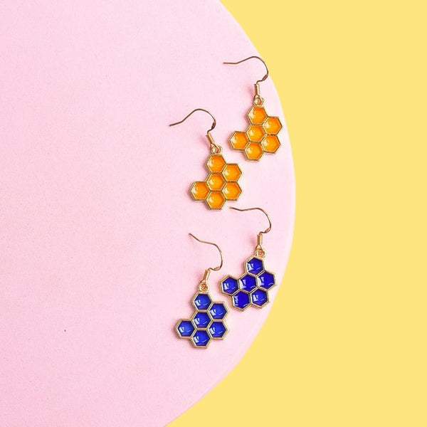 Honeycomb - Earrings