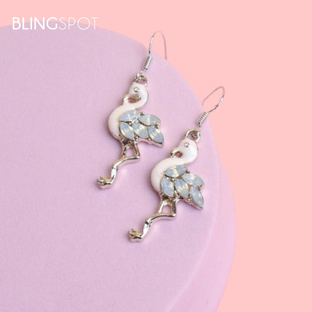 Fancy Flamingo Style 2 - Earrings