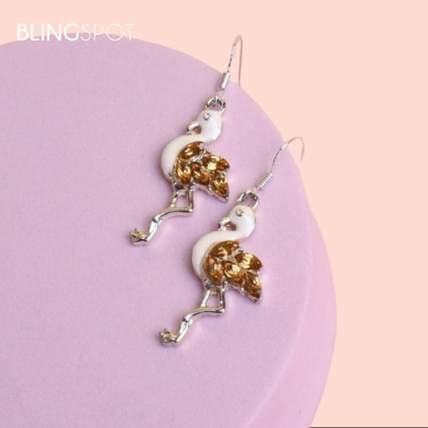 Fancy Flamingo Style 3 - Earrings