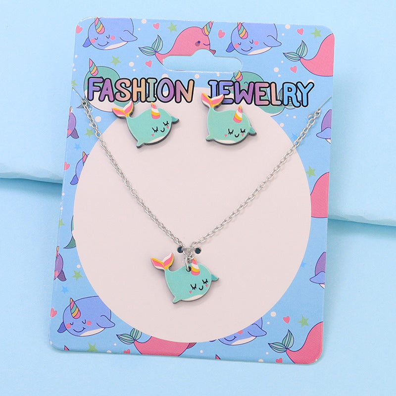 Unicorn Fish - Jewelry Set
