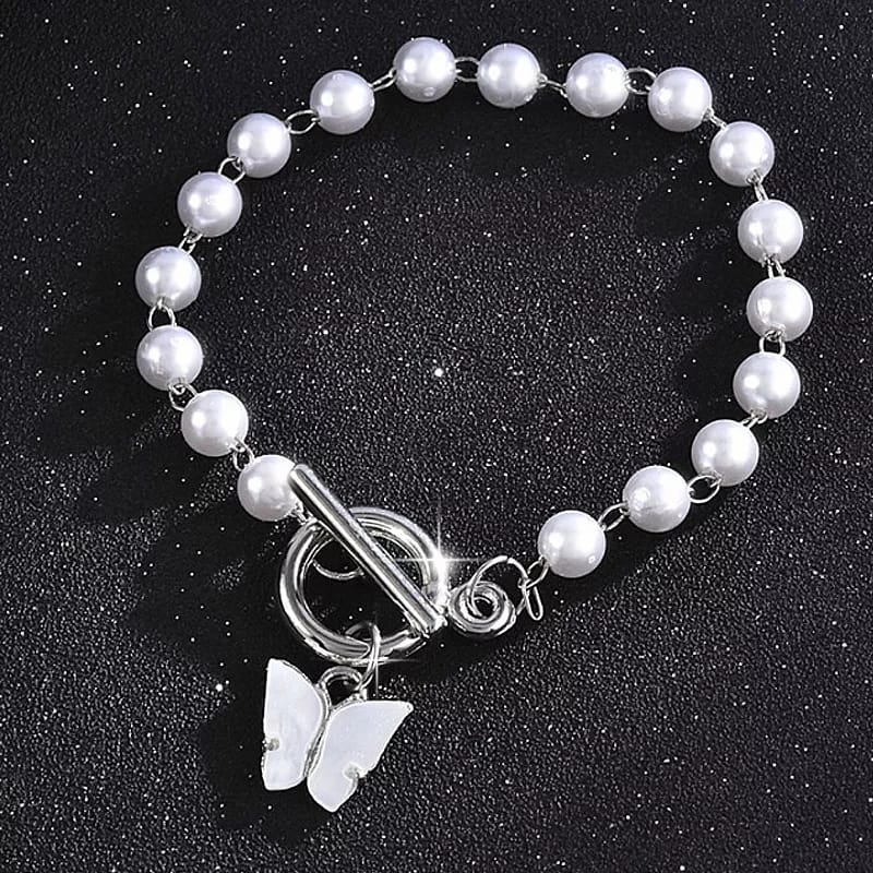 Pearl Butterfly - Bracelet