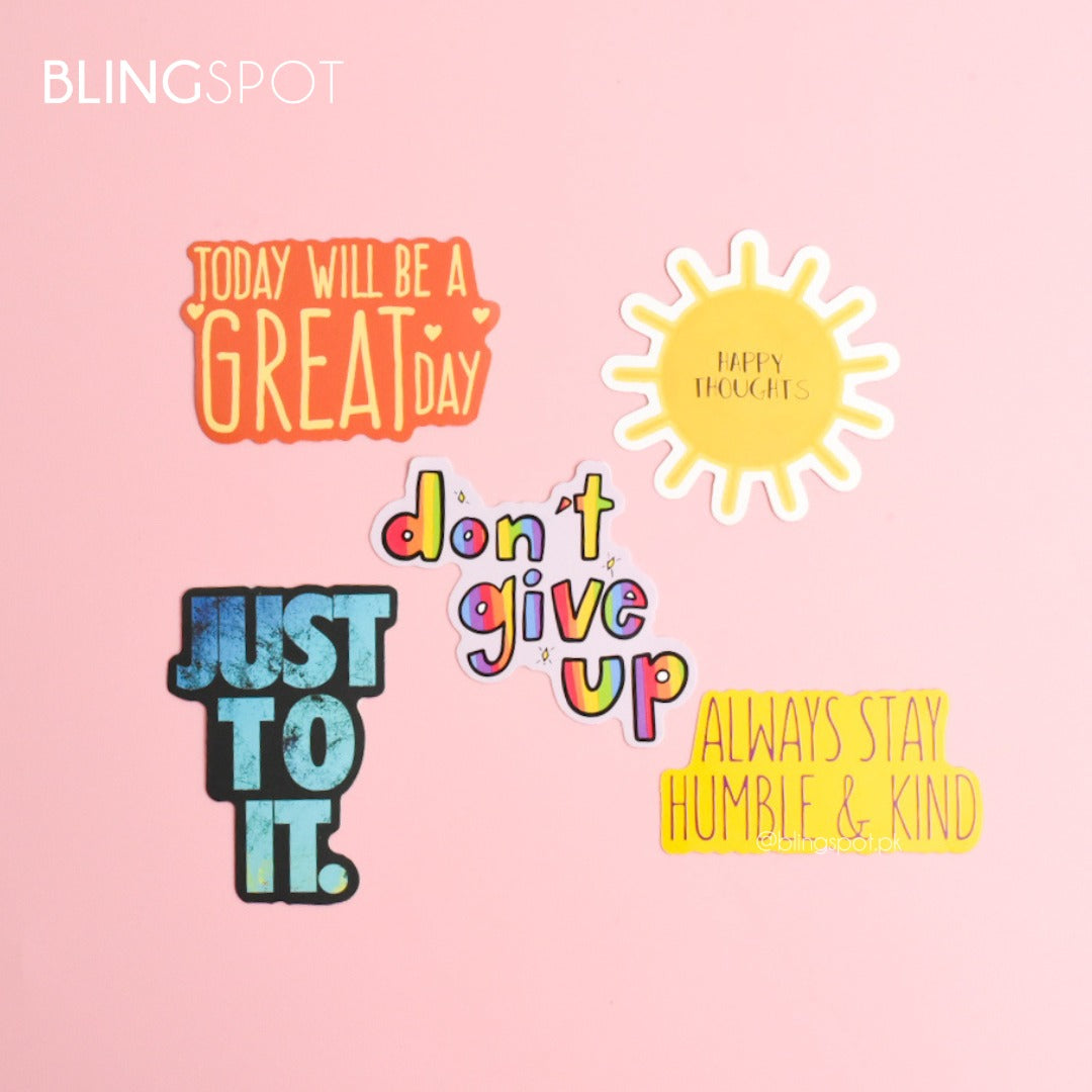 Motivational Style 7 - Sticker Set