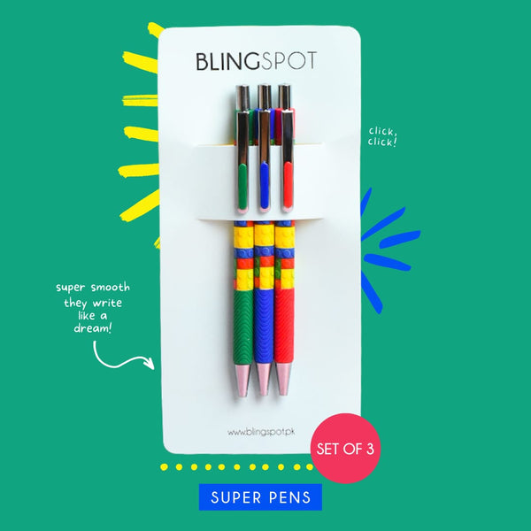 Legos Style 2 - Press Gel Pen Set