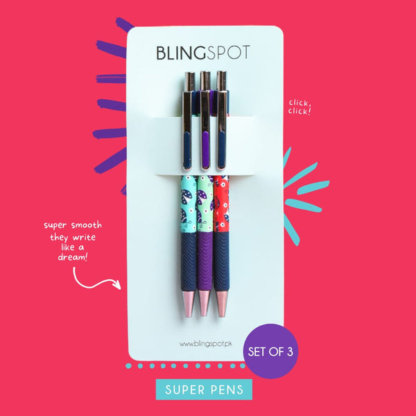 Ladybird Style 2 - Press Gel Pen Set