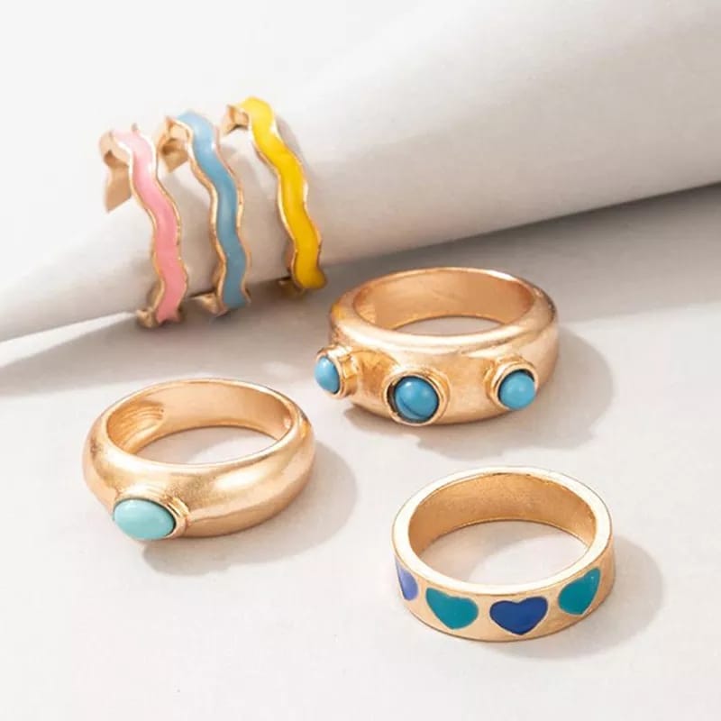 Rainbow - Rings Set