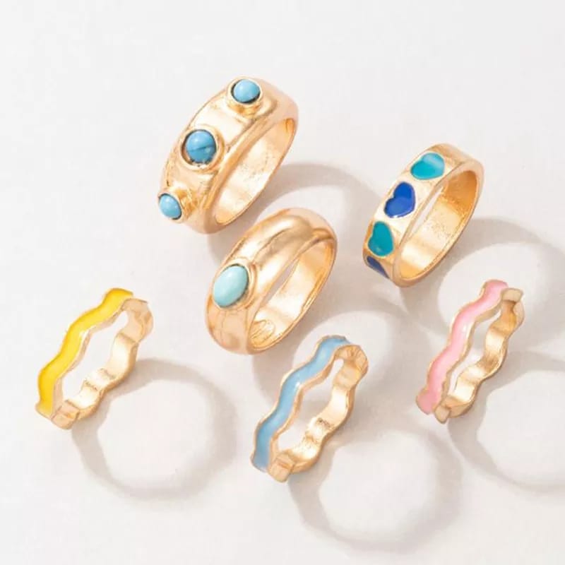 Rainbow - Rings Set