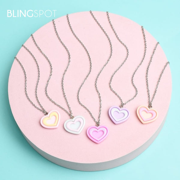 Pastel Heart - Necklace