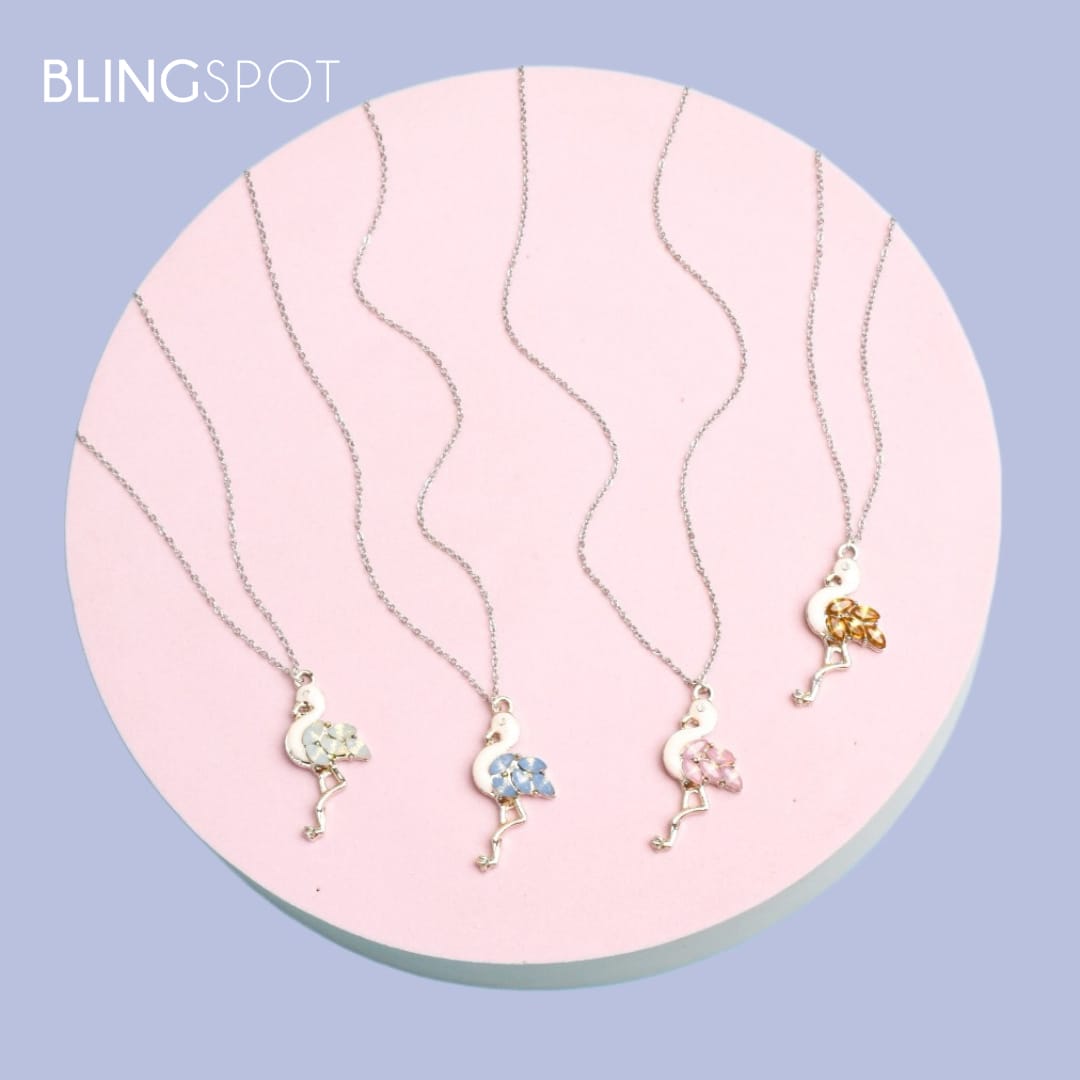 Blingy Flamingo - Necklace