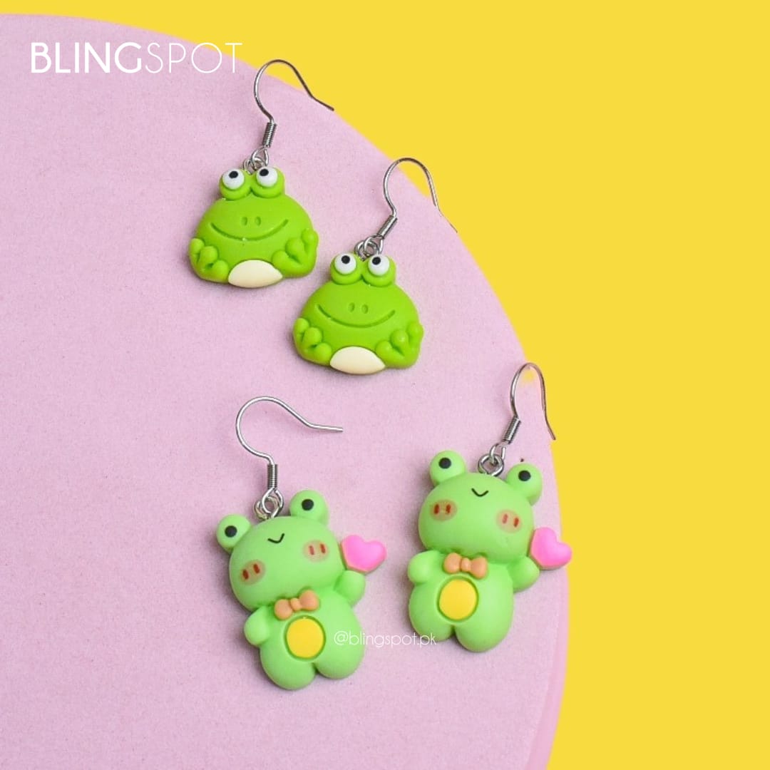 Cute Froggy - Earrings