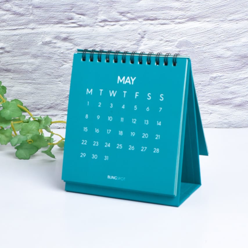 Seaweed - 2023 Designer Spiral Desk Calendar