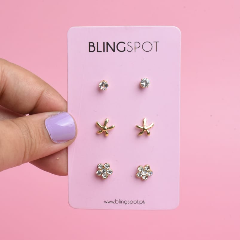 Blingy Style 63  - Ear Studs
