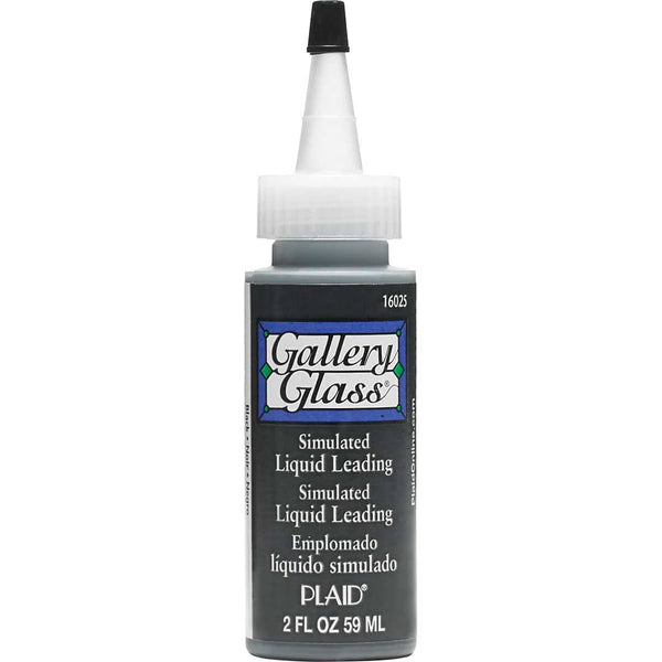 Gallery Glass Liquid Lead 59ml for Creating Outlines on Glass