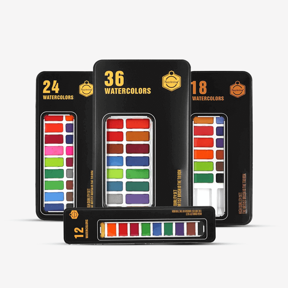 Keep Smiling Water Color Pad 160 gr , 24 sheet