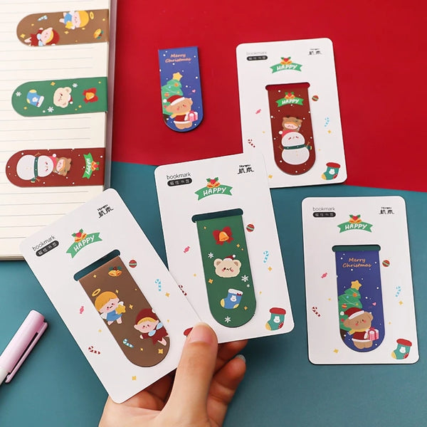Merry Christmas Magnetic - Bookmark