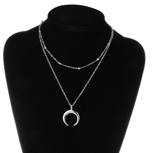 Moon Silver - Necklace